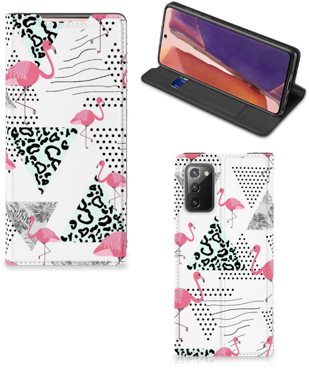 Samsung Galaxy Note20 Hoesje maken Flamingo Triangle