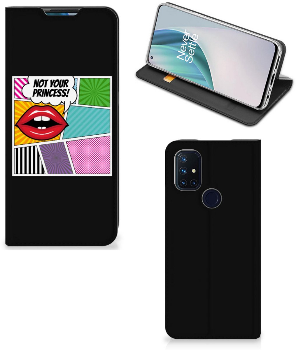 OnePlus Nord N10 5G Hippe Standcase Popart Princess