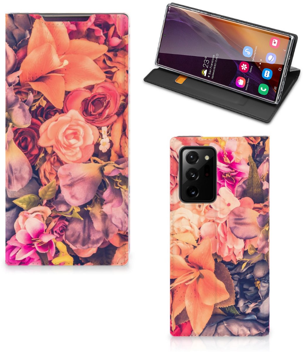 Samsung Galaxy Note 20 Ultra Smart Cover Bosje Bloemen