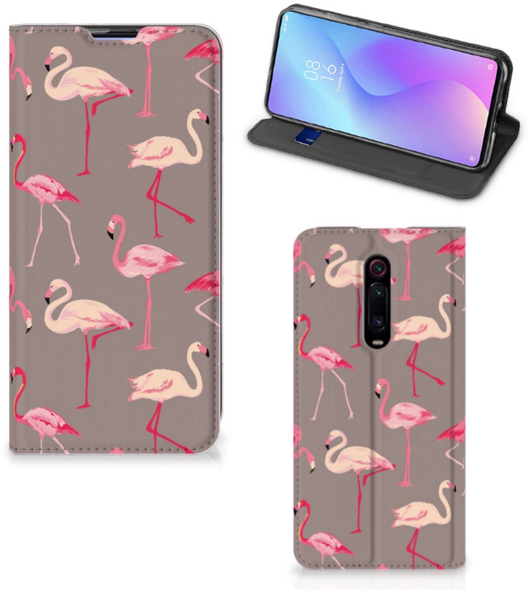 Xiaomi Redmi K20 Pro Hoesje maken Flamingo