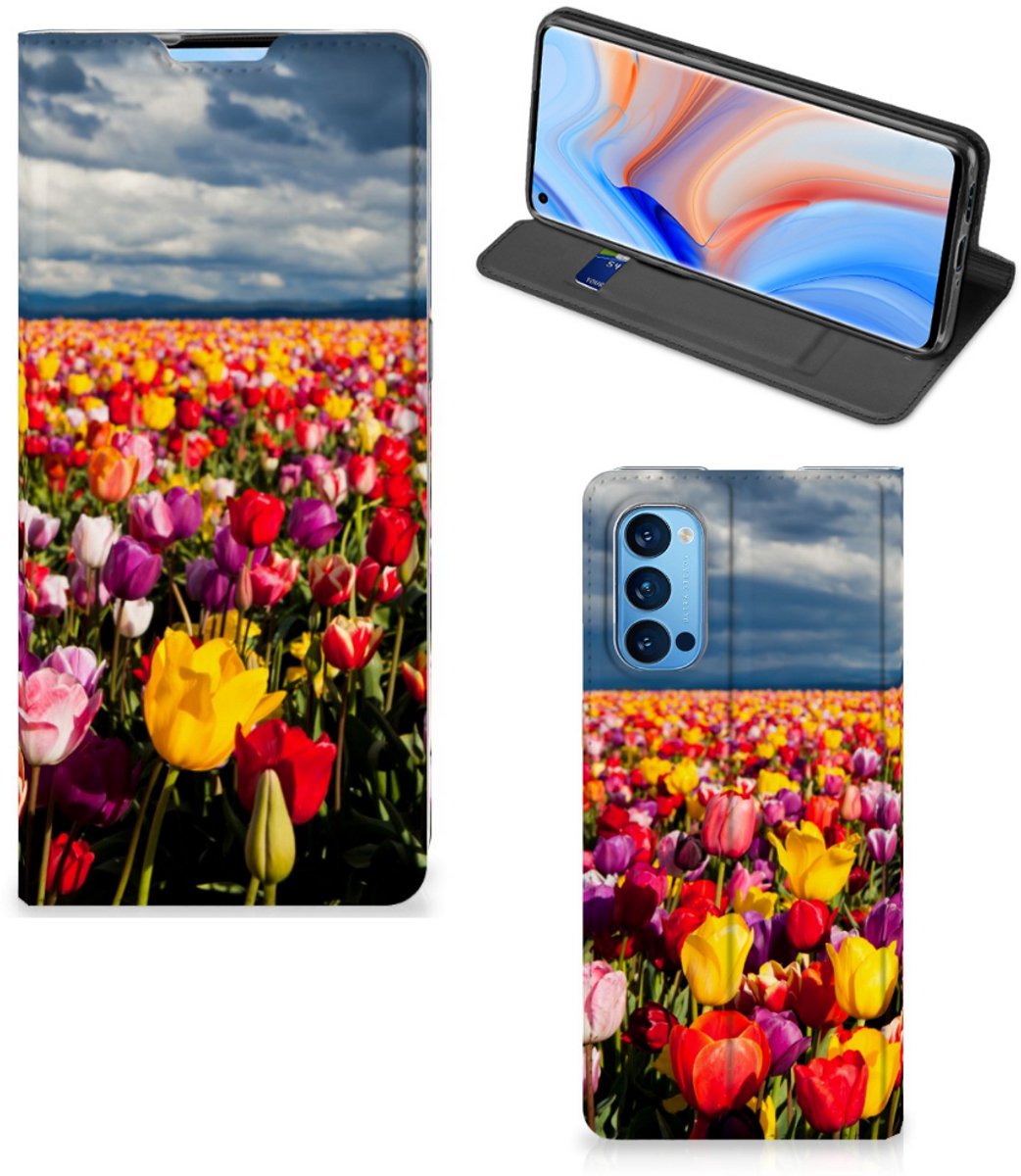 OPPO Reno4 Pro 5G Smart Cover Tulpen