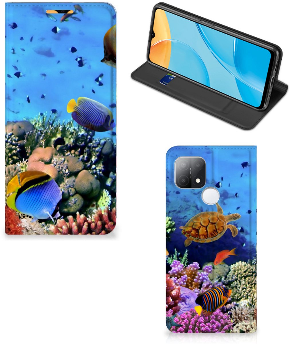 OPPO A15 Hoesje maken Vissen