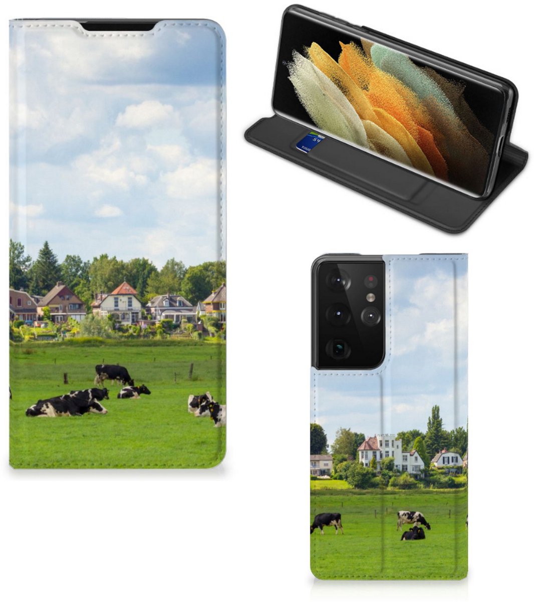 Samsung Galaxy S21 Ultra Hoesje maken Koeien