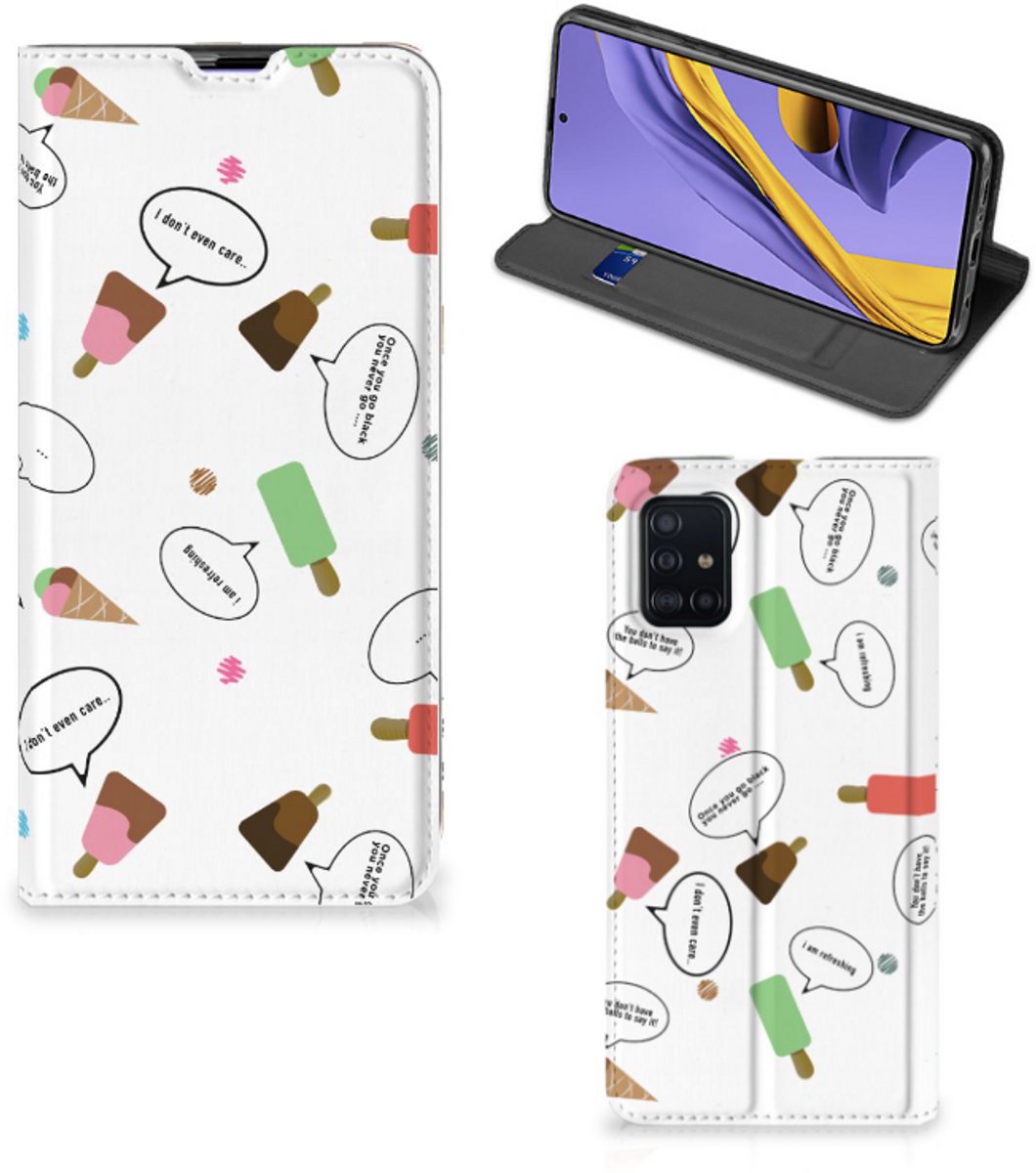 Samsung Galaxy A51 Flip Style Cover IJsjes