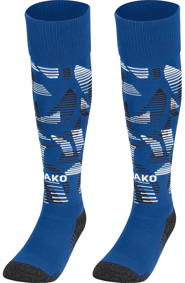 Jako Sonic Voetbalkousen - Royal / Zwart / Wit | Maat: 39-42