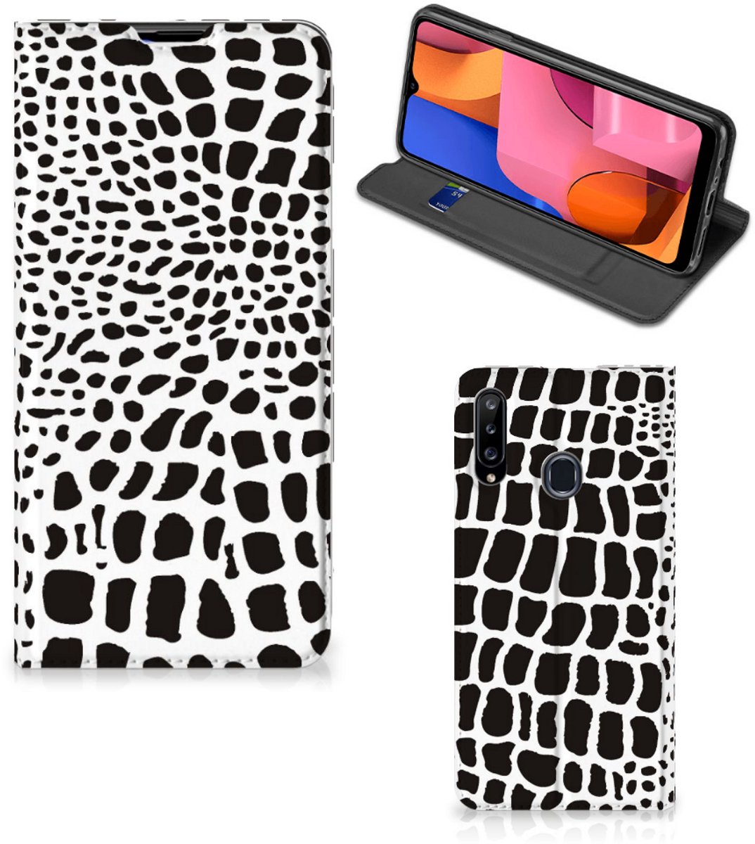 Samsung Galaxy A20s Hoesje maken Slangenprint