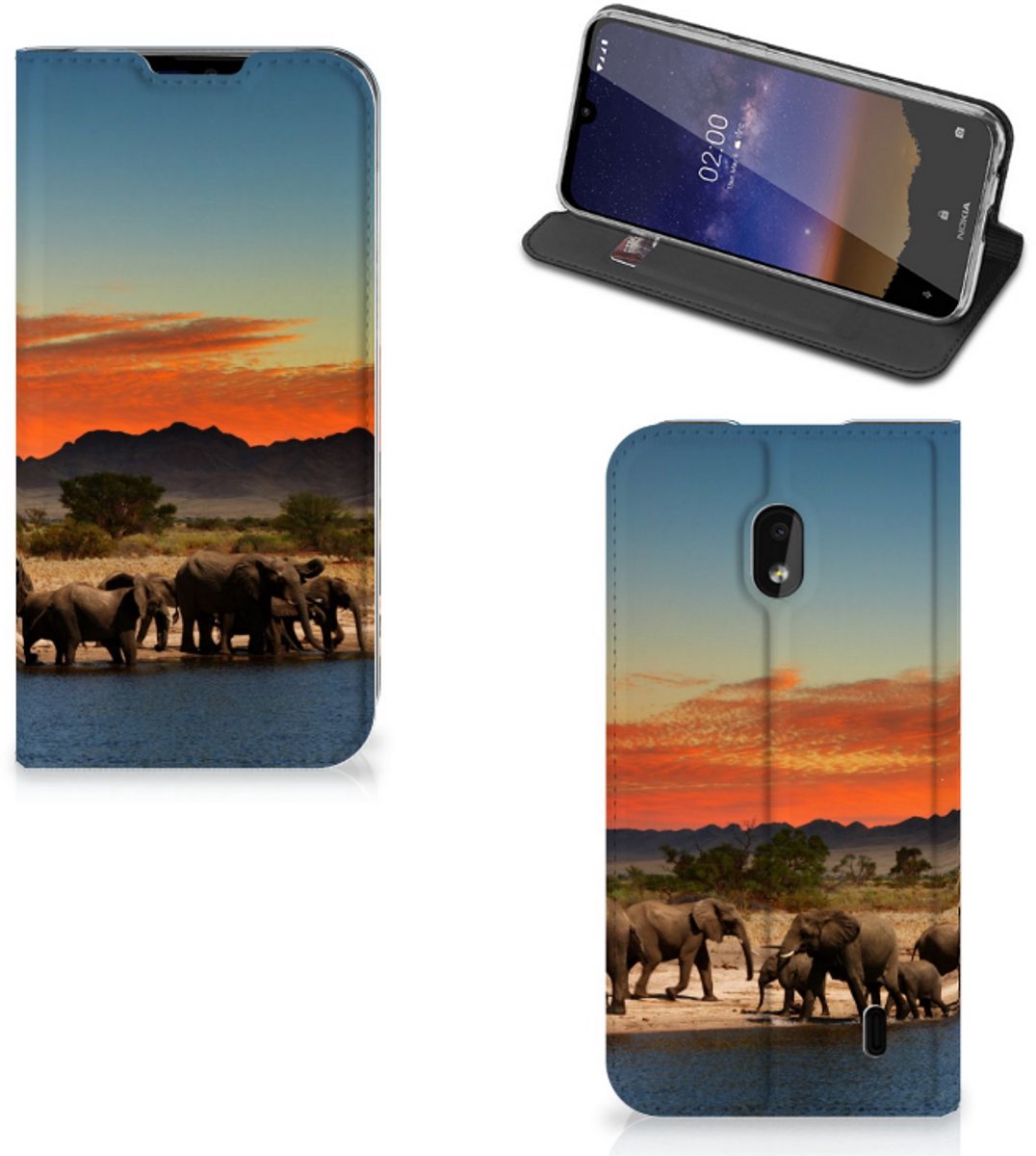 Nokia 2.2 Hoesje maken Olifanten