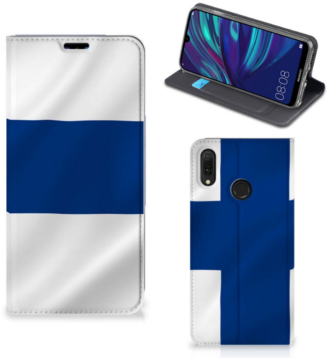Huawei Y7 hoesje Y7 Pro (2019) Standcase Finland