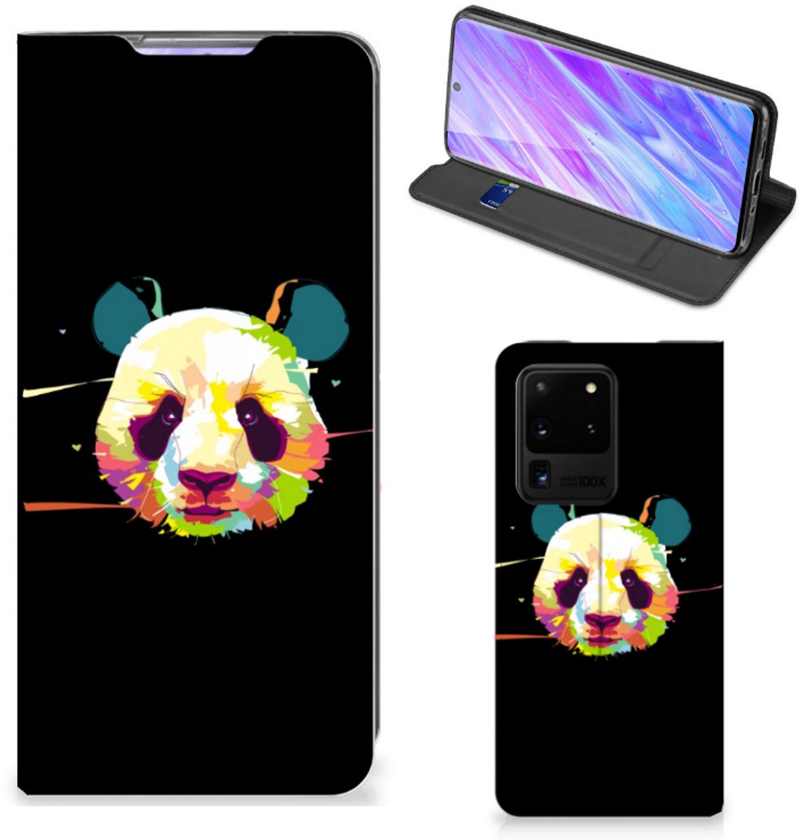 Samsung Galaxy S20 Ultra Magnet Case Panda Color