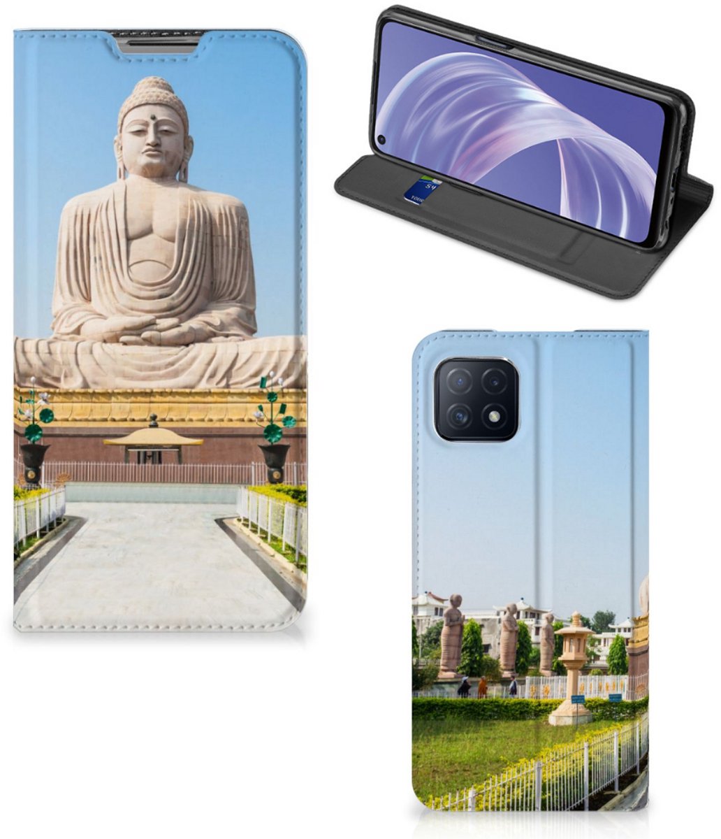 OPPO A73 5G Book Cover Boeddha