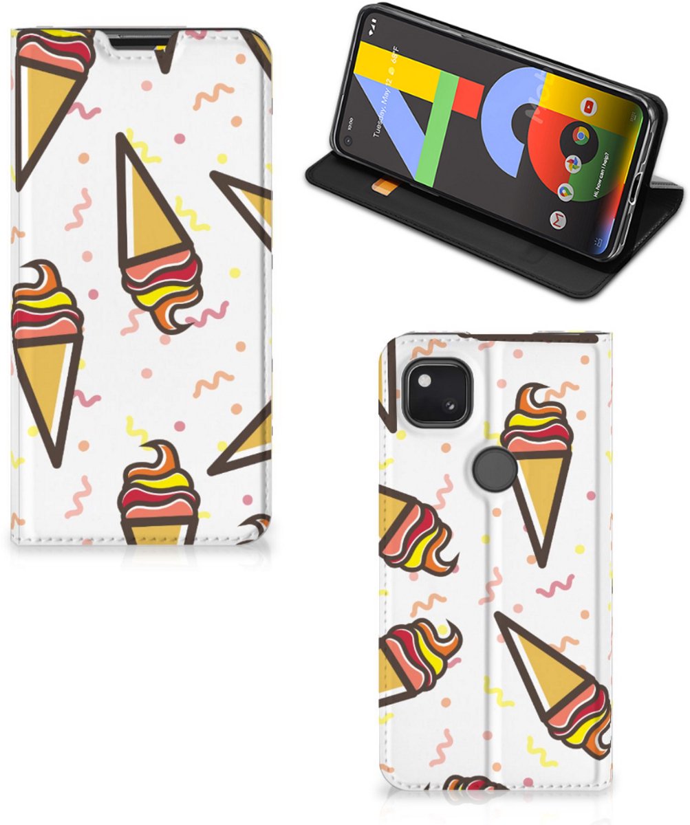Google Pixel 4a Flip Style Cover Icecream