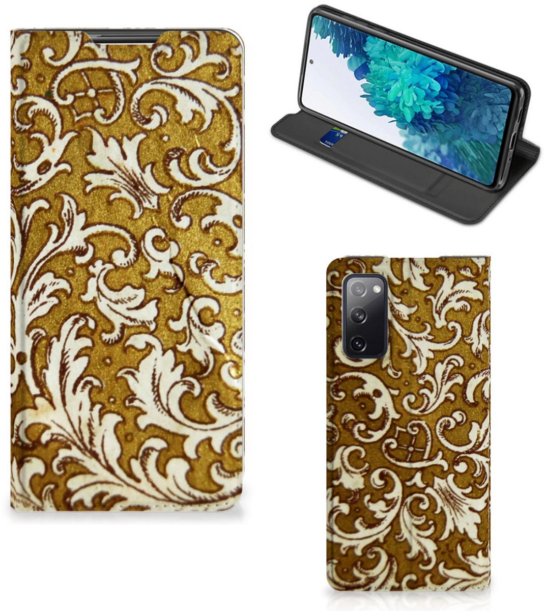Telefoon Hoesje Samsung Galaxy S20 FE Barok Goud