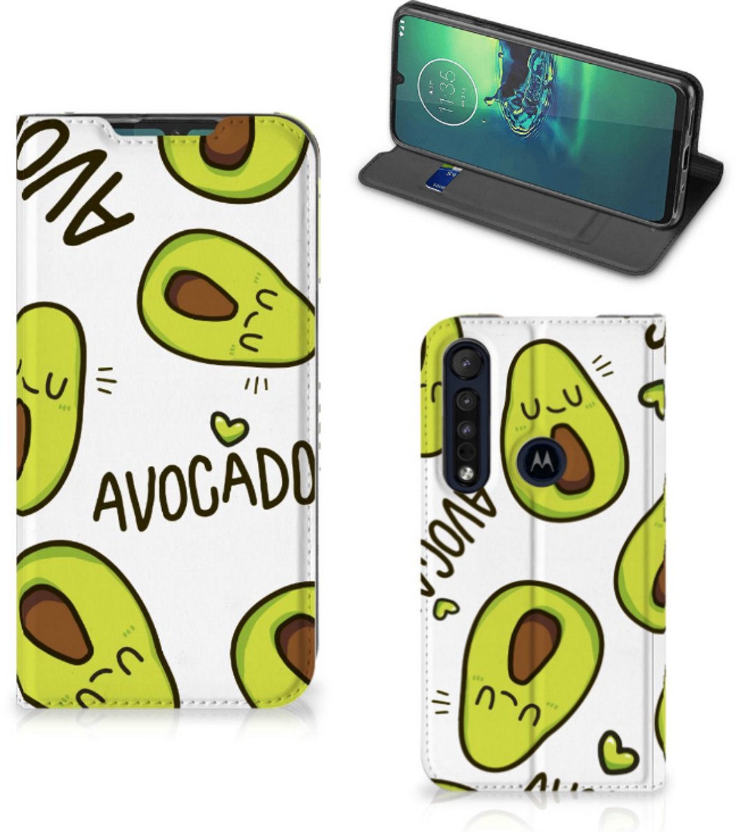 Motorola G8 Plus Magnet Case Avocado Singing