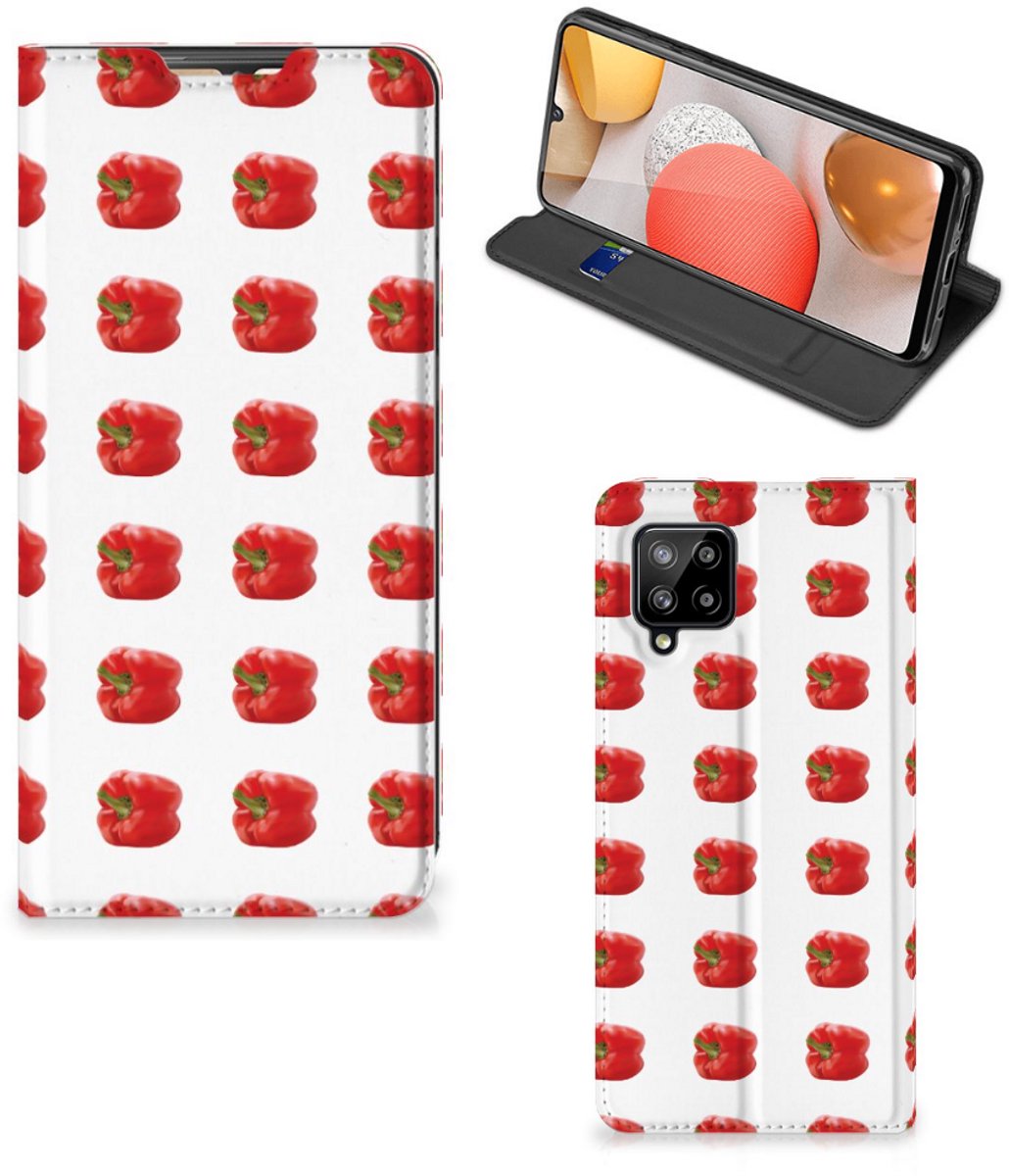 Samsung Galaxy A42 Flip Style Cover Paprika Red