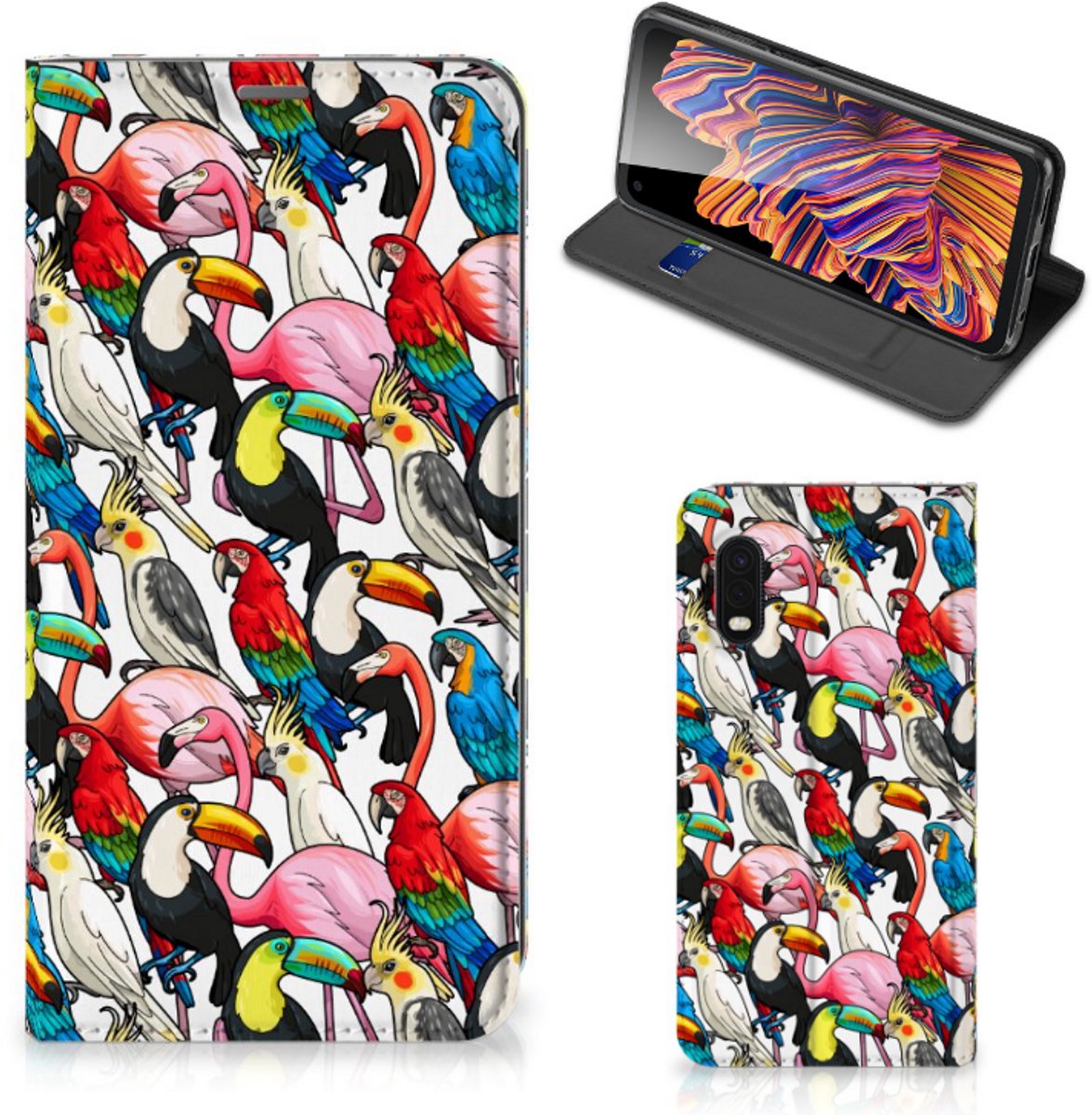 Samsung Xcover Pro Hoesje maken Birds