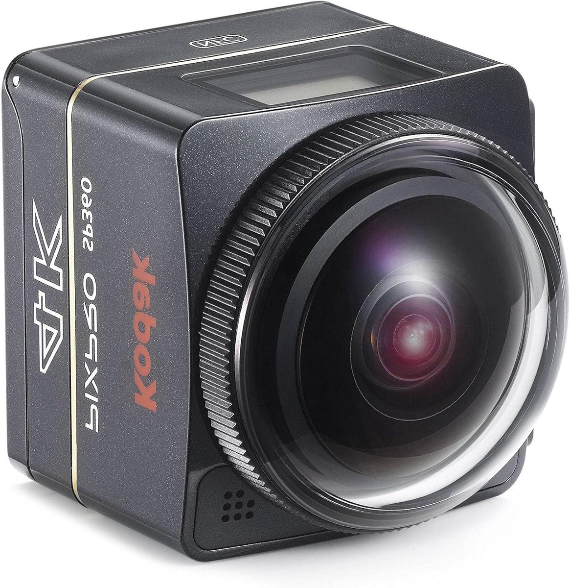 Actiecamera - 360 Camera - Interactieve Video's Maken - Ultrabrede Lens - 235 Graden - Zwart