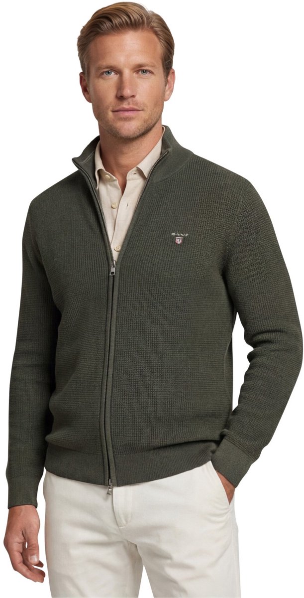 Gant vest groen
