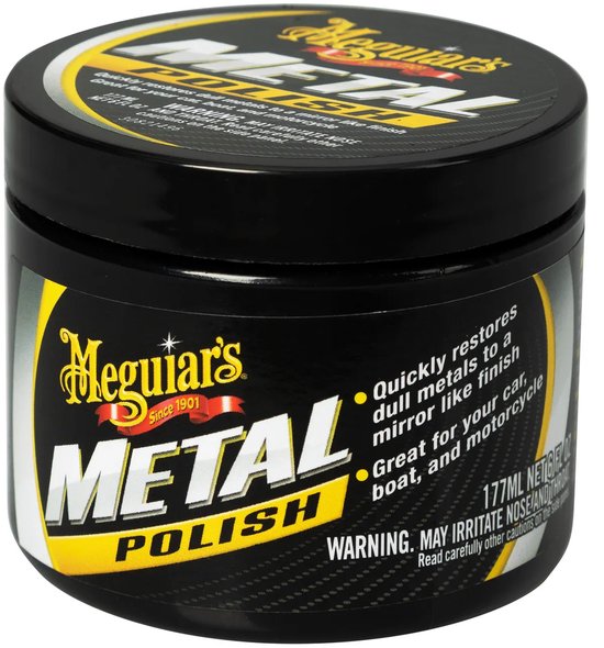 Meguiar's Metal Polish - Metaalpoets auto - Aluminium - Chrome - RVS-Zilver - Koper - 177ml van Merkloos — afbeelding 4