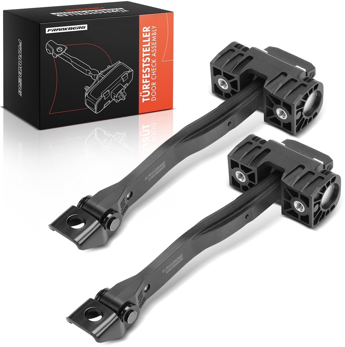 Frankberg 2x deurvastzetter voor links/rechts voor Audi