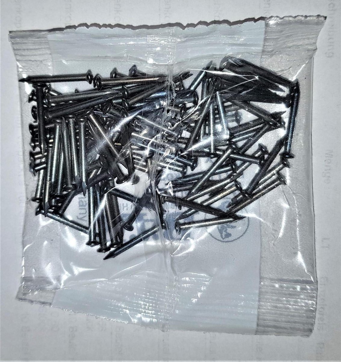 Stalen Spijkers - Geharde Nagels - Bevestigen in Steen - Gehard Staal - 25 x 30 mm - Blank