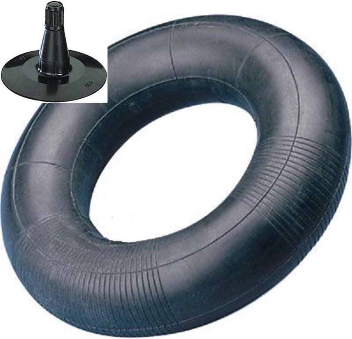 Landbouwbinnenband - Tractor Band Binnenband - Tractor Band Reparatie - TR15 Rubber Valve - 4.00-18 4.00-19 - Black