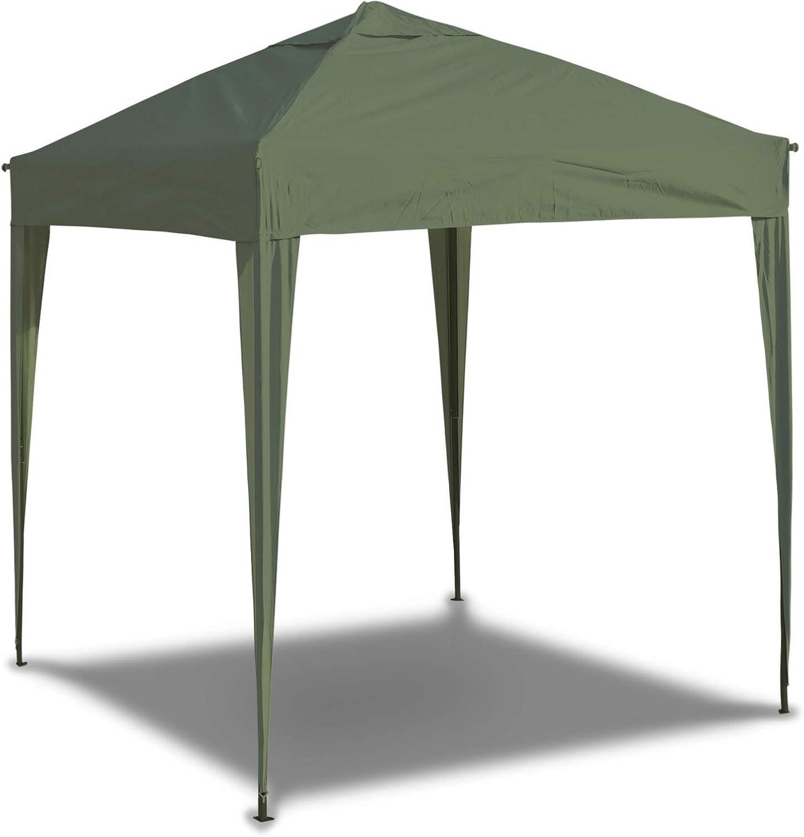 Pop-up tuinhuisje - Feesttent Paviljoen - Buitenfeesten organiseren - Waterdicht PE dak - 3x3 meter - Groen