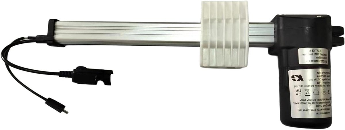 Elektrische Ligstoel Motor - Lineaire Actuator Sofa - Stoel Verstellen - Model KDPT005-144 - 337.2 pond - Zwart Zilver