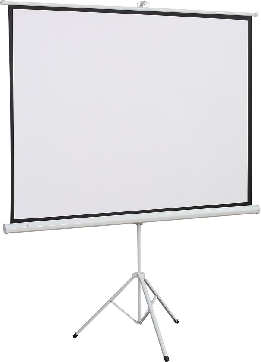 4goodz Beamer / Projectiescherm Staand 84 inch 4:3 - 203x180 cm - Wit