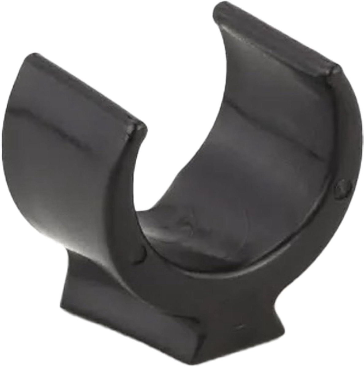 Fietslamp Clip - Stuurbevestiging - Veilig Fietsen - Snelspan Compatibel - 11 cm - Zwart