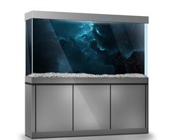 Aquarium Achtergrond - Decoratie Poster - Aquarium Aankleden - Zelfklevend Waterdicht PVC - 120 x 60 cm - Cosmic Space