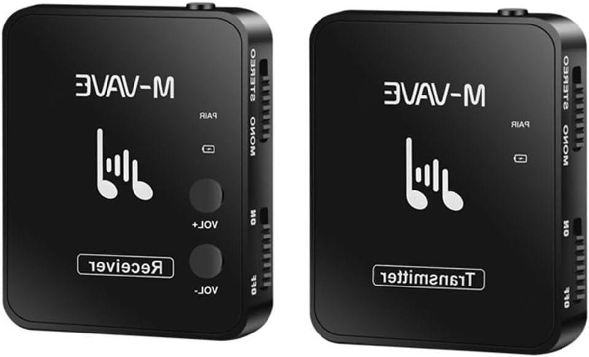 Draadloos Oortelefoon Systeem - Monitor Oortelefoon Zender - Live Muziek Optreden - 2.4GHz Draadloze Transmissie - 30 Meter Bereik - Zwart