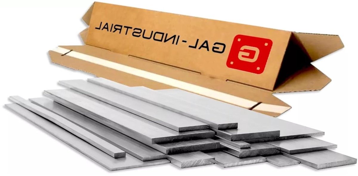 Aluminium Platte Staf - Aluminium Strip Profiel - Constructie Toepassingen - Corrosiebestendig Weerbestendig - 90 x 3 mm 180 cm