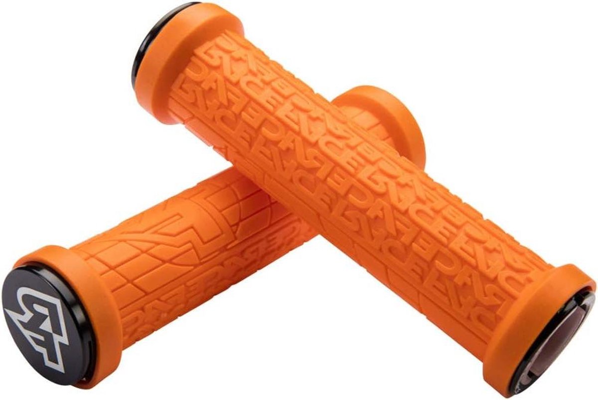 Fietsgrepen - Handgrepen - Comfortabel Fietsen - Trillingsdemping - 33 mm - Oranje