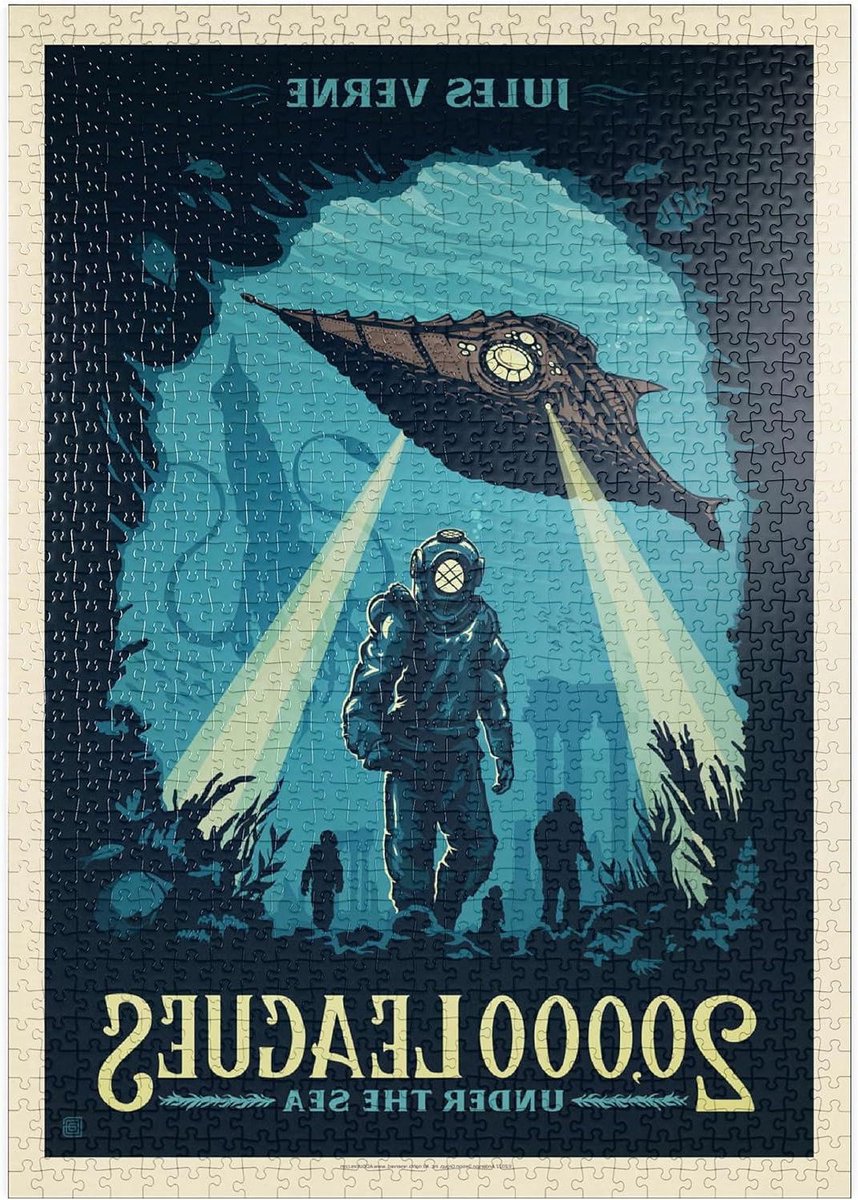 Vintage Poster Puzzel - Legpuzzel 1000 Stukjes - Ontspannen Vrije Tijd - Hoge Resolutie Print - 1000 Stukjes - Meerkleurig