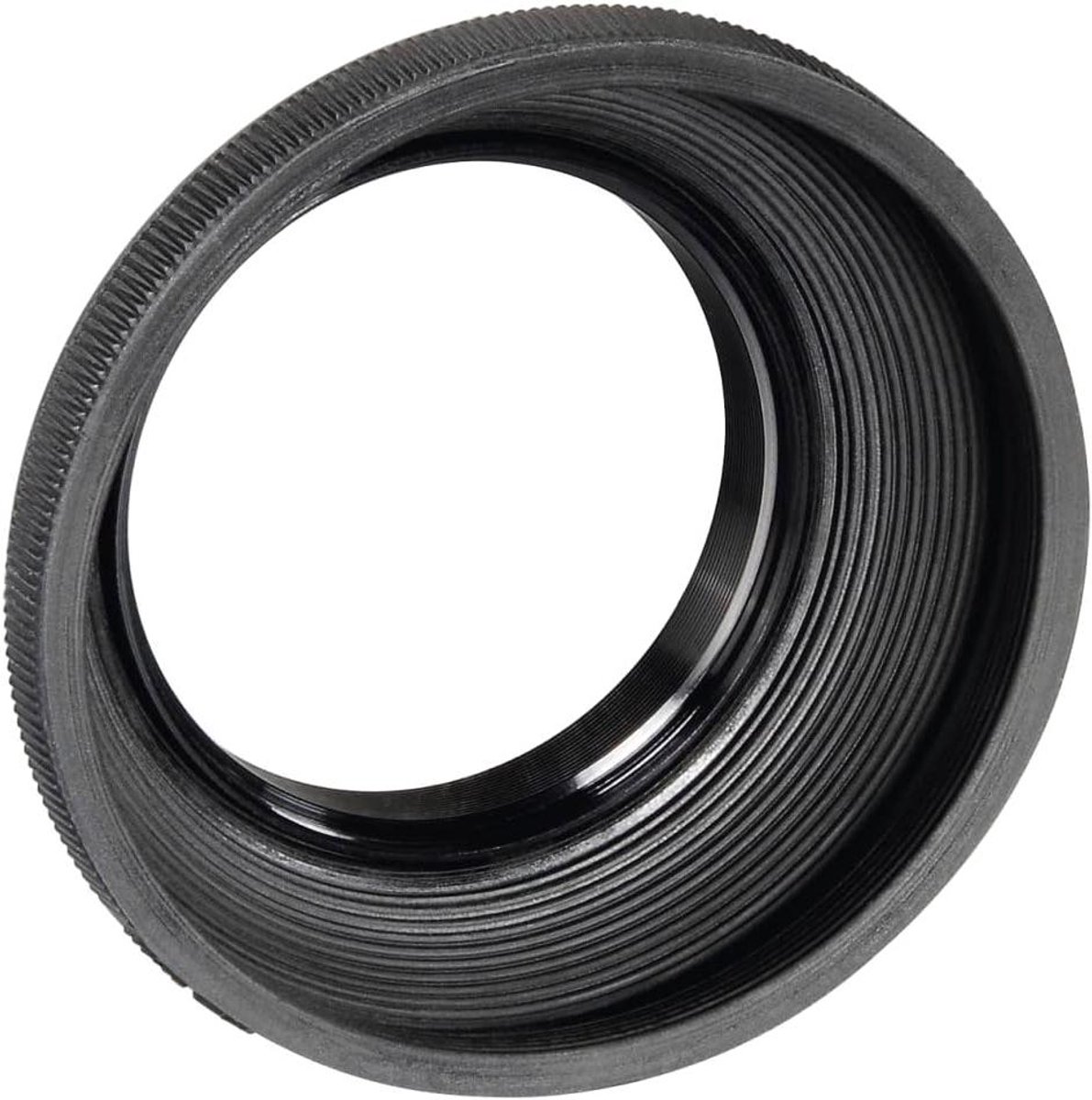Opvouwbare Lenskap - Zonnekap Camera - Lichtbescherming Foto's - Mat Binnenoppervlak - 67 mm - Zwart
