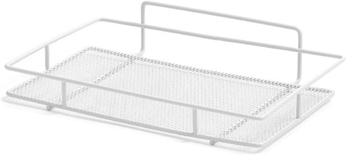Drijvende Plank voor Router, Muurbevestigde Plank van Koolstofstaal, Geen Boren Nodig, Ruimtebesparende Oplossing voor Kabels en Accessoires met Plakpatch en Niet-Markerende Spijkers
