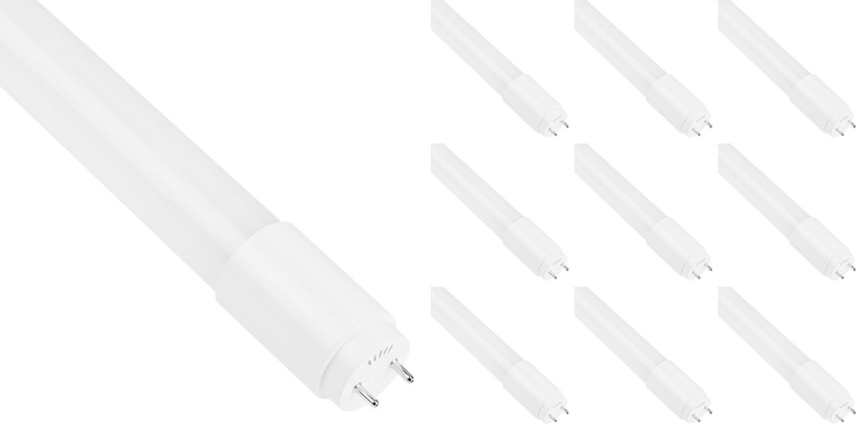 LED TL Buis 10 Stuks - T8 G13 - Kingtron - 150cm - 24W 2440lm - 865 Helder/Koud Wit 6500K
