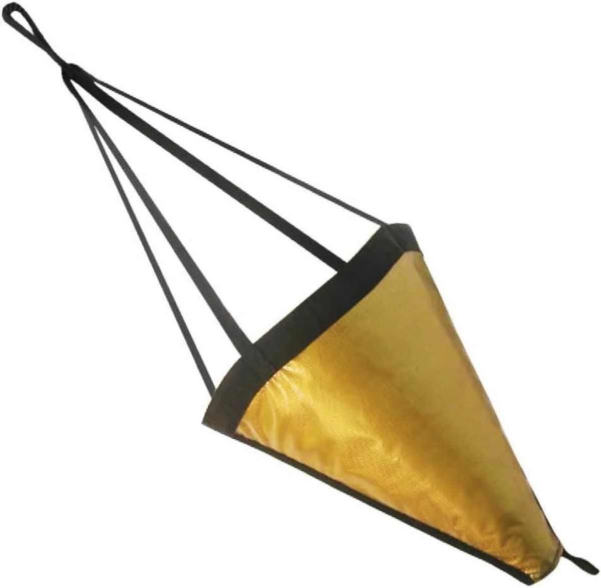 Drijfanker Boot - Sleepanker Vaartuig - Vissen Driftsnelheid Vertragen - Versterkte Ripstop Constructie - 135 x 140 cm - Blauw