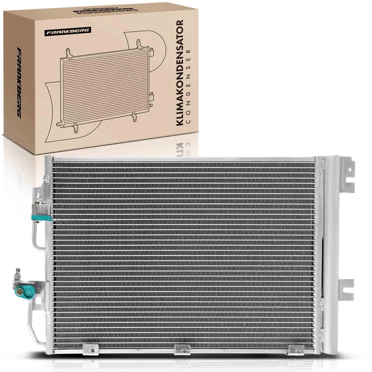 Frankberg 1x condensor airconditioning voor Opel