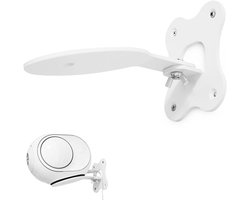 Compatible with Deviallet Phantom II 98 dB Bluetooth Speaker Holder, Devialet Phantom II 98 DB Wall Mount Holder, Phantom II 98 dB Stand Phantom II 98 dB Metal Mount Accessories (White) 1 Piece