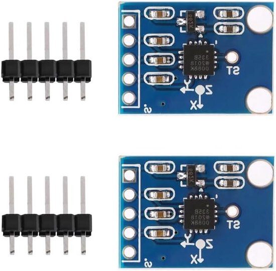 Accelerometer Sensor Module - Hoek Sensor - Arduino Projecten - Analoge ...