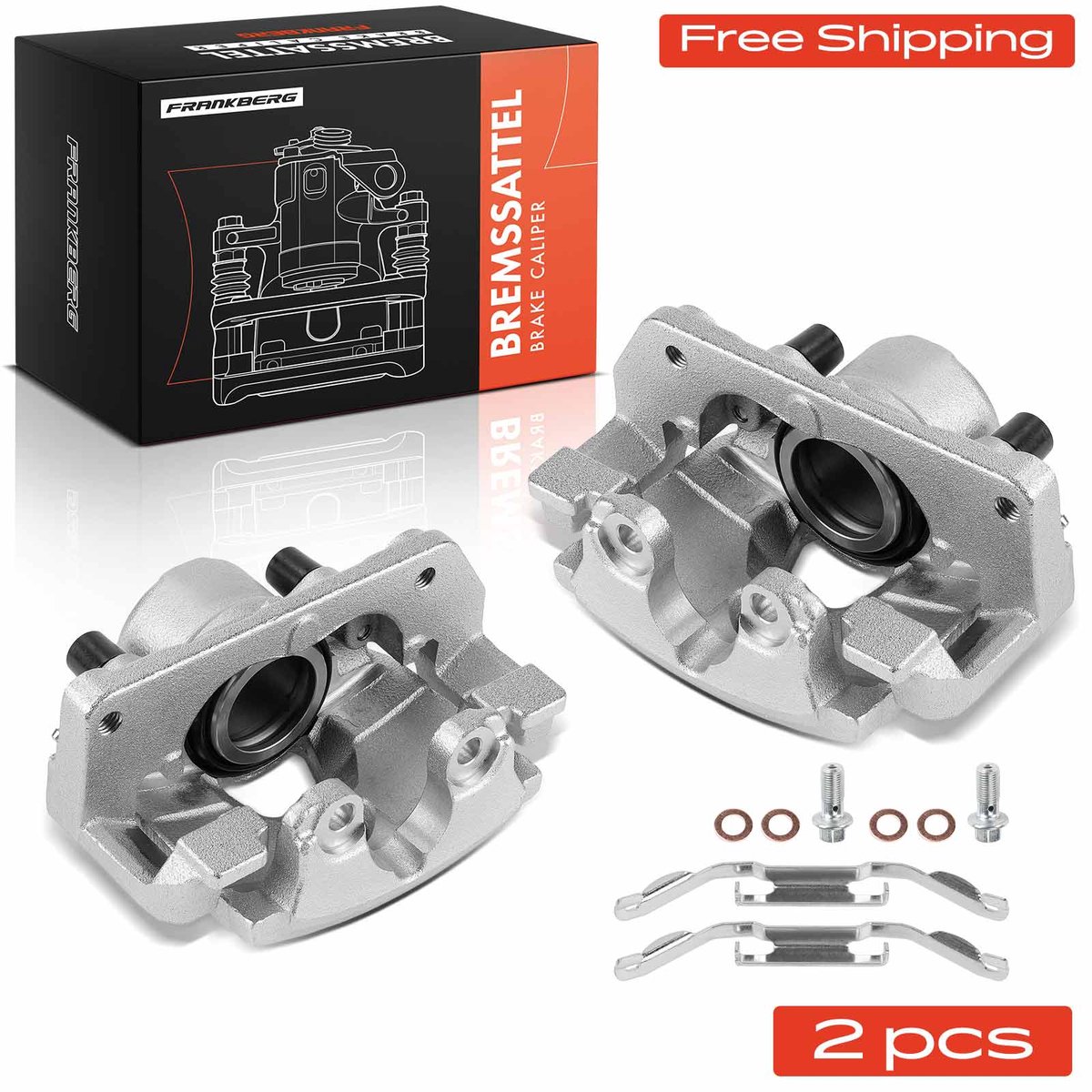 Frankberg 2x Remklauw Voor voor Jaguar S-Type XF Sportbrake XJ XK