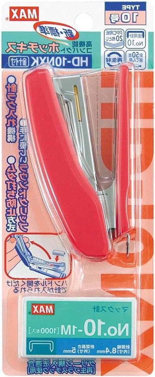 Nietjes Doos - Vullingen Nietmachine - Papier Verwerken - Voor 20 Vel - 100 stuks - Roze