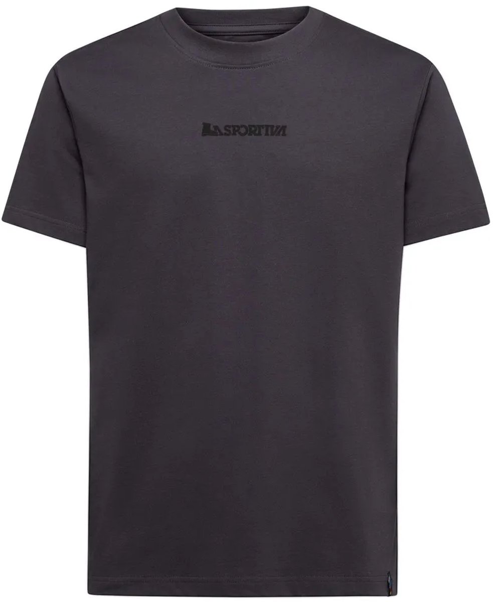 La Sportiva Eighties Logo T-shirt Met Korte Mouwen Man Zwart