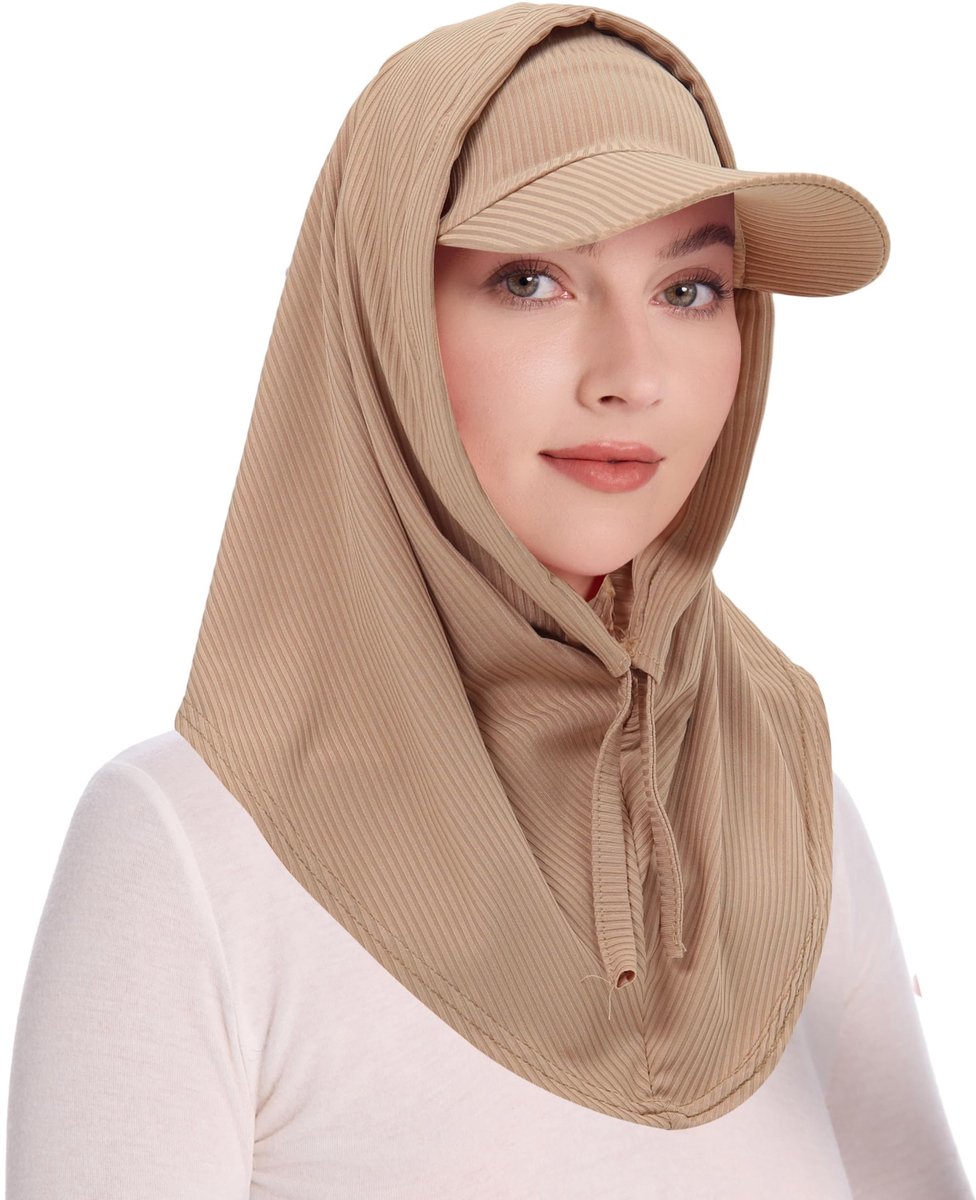 Allecto - Dames Zomer Balaclava Muts met Afneembare Pet - Lichtgewicht en Ademend
