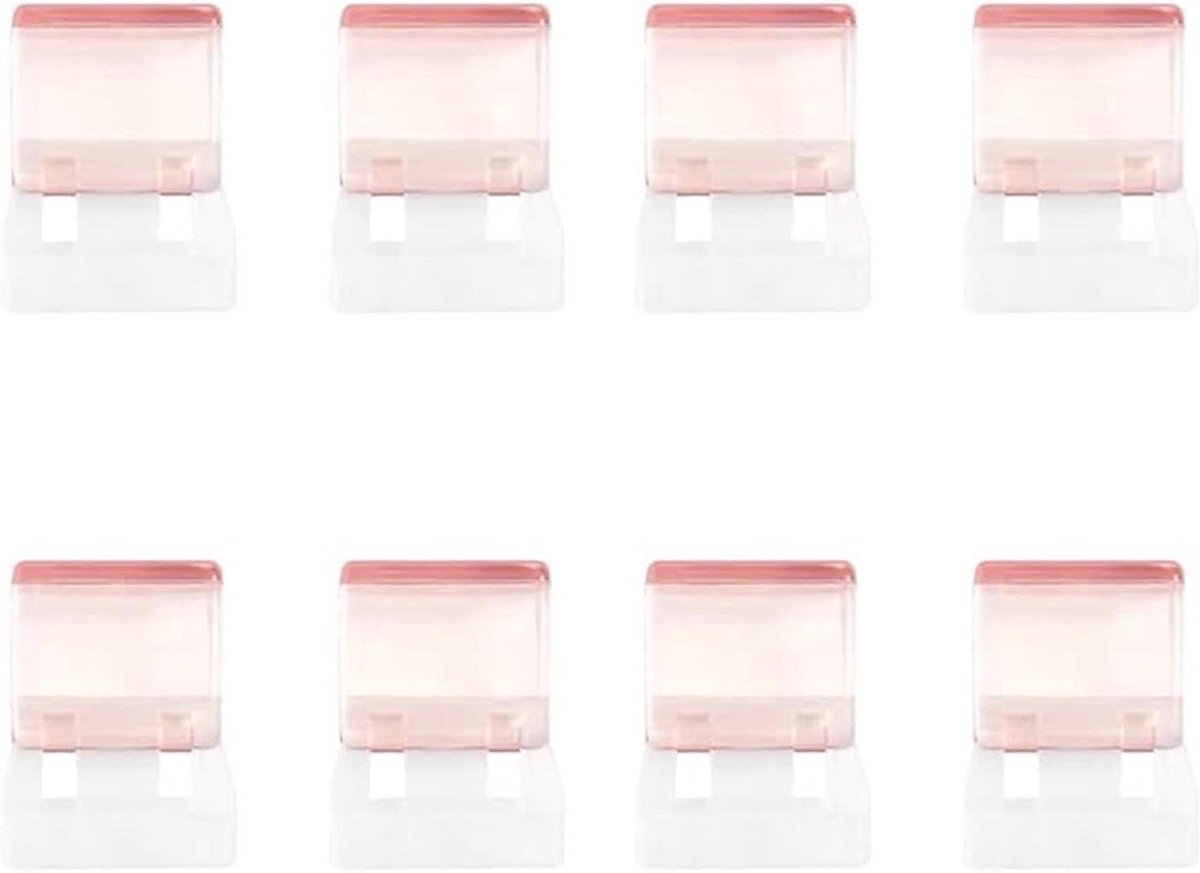 Verstelbare Zoom Clips - Broek Clips - Broek Inkorten - Antislip Grip - 27x20mm - Roze