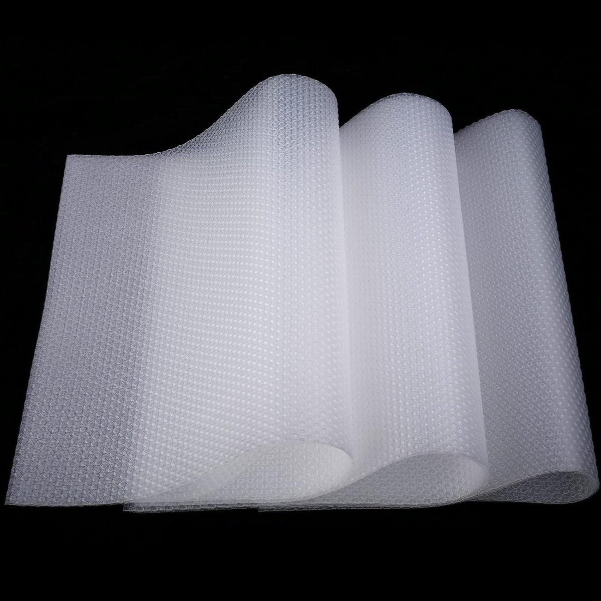Koelkastmatten 8 Stuks - Plankvoering Ladevoering - Voedsel Vers Houden - Dempend Waterdicht Materiaal - 45x29x0.1 cm - Transparant