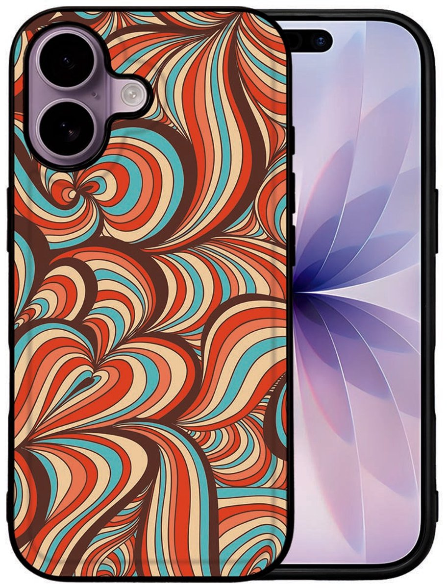 Backcover Hoesje Apple iPhone 17 Retro