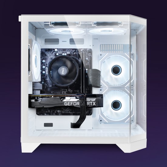 Vibox Gaming PC - Ryzen 5 5500 - RTX 5050 - 16GB RAM - 500GB SSD - Windows 11 - WiFi 6 + Bluetooth 5.4