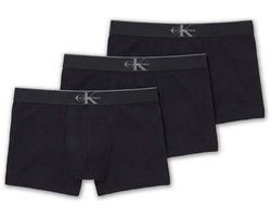 Calvin Klein Onderbroek Trunk 3pk Lv00nb4472 Ub1 Black Mannen Maat - XL